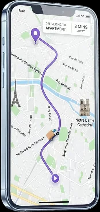 I want delivery to my door